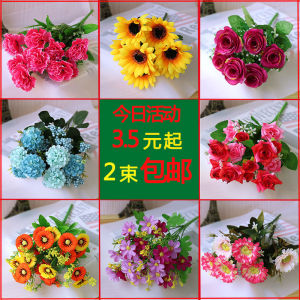 Bó Hoa Lụa Giả Trang Trí Nhà Khách Sạn Hoa Cưới Hoa Nhựa Hoa Hồng Hoa Phong Lan Hoa Cúc Hoa Tulip Hoa Hướng Dương Hoa Trang Trí Phòng Khách