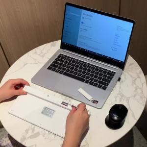 Korean Language Ultra Thin Lightweight Low Noise Keyboards for Laptop Computer Surface iPad iPhone MacBook Air