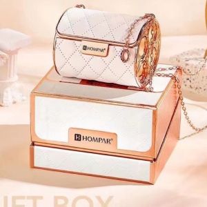 Son túi xách HOMPAR Gồm 3 màu son và 1 son dưỡng kèm hộp làmlàm quà tặng bạn gái sinh nhật valentine  giáng sinh