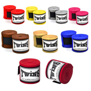 นําเข้าจากประเทศไทย Twins Windy ผ้าพันมือชกมวยผ้าฝ้ายแท้สําหรับเด็กอุปกรณ์ป้องกันศิลปะการต่อสู้มวยไทย