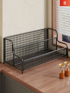 WUBUWEI | Small Corner Countertop Condiment Rack