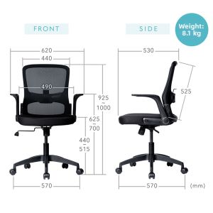 Sanwa Supply | Comfortable Ergonomic Chair for Long Hours of Sitting