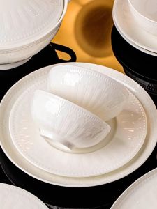 YICHEN | Beautiful New Years Theme Porcelain Bone China Dinnerware Set