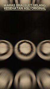 Gelang Kesehatan Magnet ASLI Original Terapi Pria Wanita Batu Akik Alam Kristal Natural