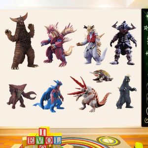 Diy Cartoon Anime Wall Stickers for Boys Bedroom Decor Modern Minimalist PVC Waterproof Wall Art Mural Childrens Room Decoration