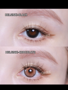 Eyeshare 1pair HELSINKI Mixed Race Gray Contact Lenses Natural Brown Eye Cosmetic Lens