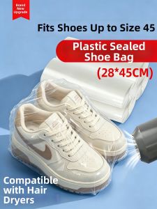 MANJIELI | PVC Heat Shrinkable Dustproof Travel Shoe Cover