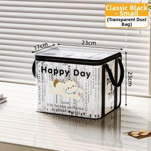 Transparent Dust-Proof Book Storage Bag