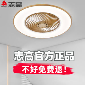 Chigo Smart Ceiling Fan Light Ultra-Thin Silent Fan with Integrated Electrics for Bedroom Dining Room Decorative Lighting