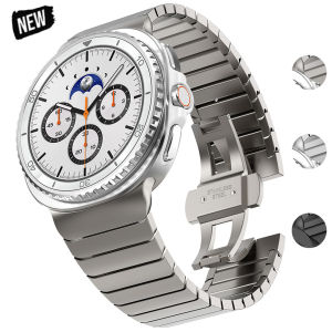 No Gaps Luxury Stainless Steel Band for Samsung Galaxy Watch 8 40mm 44mm Galaxy Watch 8 Classic 46mm Wristband