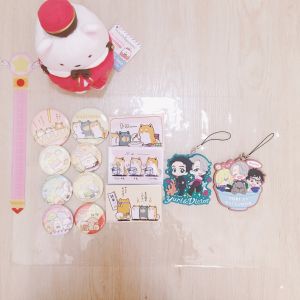 Three-Piece Cat Themed Bandage Board Hard And Soft Pad Pain Board Base Background Board PVC Replacement for Anime And Gaming