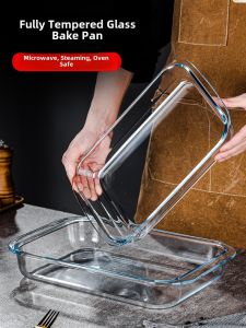 Oven Microwave Resistant Heatproof Rectangular Dish