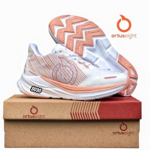 Sepatu lari wanita ringan dari hiperfus model baru sepatu olahraga jogging outdoor cewek bonus kaos kaki Sneakers jalan santai wanita