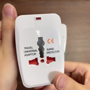 Universal Travel Adapter Plug All In One International Worldwide Travel Adaptor Plug Socket For CN/EU/UK China AC Converter & USB Charger