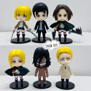 Mô hình Attack On Titan - AOT - Đại chiến Titan Eren Yeager Armin Hange Zoe Braun Reiner Annie Leonhart Titan tiến công