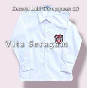 Baju Seragam Sekolah SD Lengan Panjang