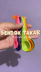 Hallobestie - Sendok Set / Sendok Takaran Measuring Spoon / Takaran Sendok Bumbu Takaran 5 in 1 Termurah