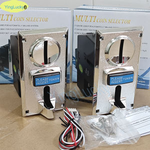 Multi-value coin acceptor Electronic Vending Machine Multi Coin Acceptor Selection Mechanism Arcade Game Ticket Roll Down 616