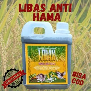 LIBAS 1 LITER - BELI 5 GRATIS 1 Pestisida Insektisida Pembasmi Hama Tanaman Racun Tikus Belalang