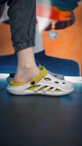 Breathable rubber slippers non-slip anti-odor mens  slippers casual