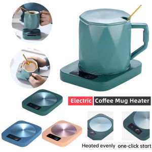 55 ℃ Constant Temperature Heating Coasterevenly Heatedno Picky Cup Shapeone Click Startsuitable for CoffeemilkteaUS Plug