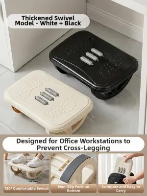 youqin | Desk Footrest Adjustable Leg Support Foot Stool