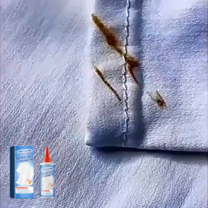 Jaysuing Fabric Stain Remover Clothes Stain Cleaner Deoiling Spray Removes Oil Grease Sweat Blood Stains Yellow Spots For Cotton Polyester Nylon Daily Laundry Care 100ml
