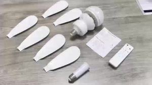 30W Ceiling Fan Light E27 with Remote LED Dimming Function Suitable for Living Room Study and Home Use 85-265V