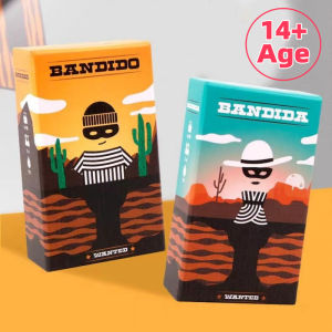 2026 New Bandido Bandida Board Game 1-4 Players Strategy Puzzle Card Game For Kids & Adults Party Family Fun Strategy Game