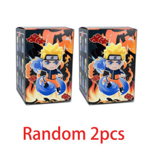 Bandai | New Original Naruto The Final Battle Series Blind Box Cute Q Version Anime Figurines Collection Model Doll Toys Gift