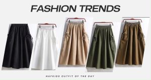 ROK Anak Motif Plain Airflow Premium Usia 6-12 Tahun
