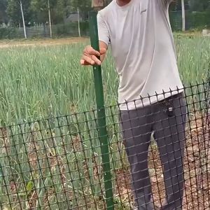 Heavy Duty Galvanized Y Post Fence Panels - Rust-Resistant Metal Iron Support 5Pcs 1.3M-1.8M for Farm/Garden Security