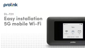 Prolink DL-7211 5G Wi-Fi 6 Mobile Router 5G Pocket Wifi Openline 1200 Mbps Dual Band SMS 5G Mifi AX1800 portable wifi all network