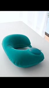 Inflatable U Shaped Travel Neck Pillow