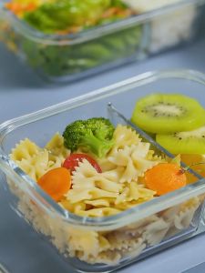 SWL ABS Microwave Safe Glass Lunch Box Fresh Keeping Bento Box Freezing Heating Safe With Lid High Quality Food Grade Bekas Makanan Kaca Selamat - Lazada