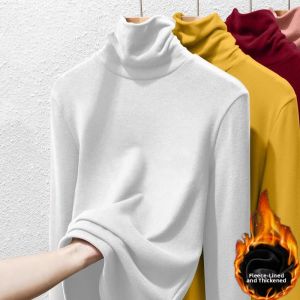 Trendy Warm Design Versatile Turtleneck Blouse