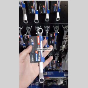 Kunci Ring Pas Double 10mmx11mm Open Wrench Set H&L HnL HL Premier 12Pcs Kunci Pas Double 10x11mm