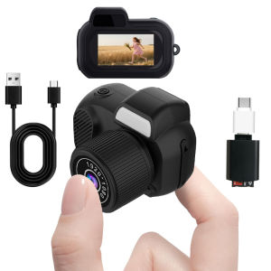 Mini Y3000 Keychain Camera 8MP Photo Support SD Card With Screen Tiny Digital Body Cameras Thumb Cam DV Camcorder Micro for Kids