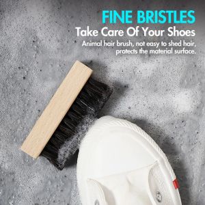 sikat sepatu kayu premium bulu halus