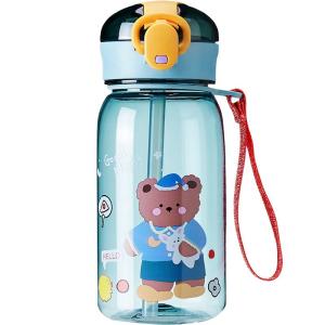 GIANXI | Portable School Water Bottle with Straw