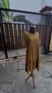 WAISHATSU Daster Busui Lengan Rempel Rayon Twill Adem