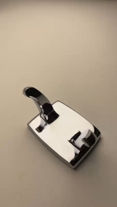 kapstok gritania brass premium 2 hook / gantungan baju kunci kuningan tebal minimalis 2 kait