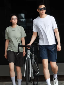 WOSAWE Men Women Sports Shorts Breathable Pockets Downhill MTB Bike Outdoor Short Pant No Pad