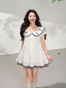 KEIKO | Sweet Summer Dress A-Line Collar
