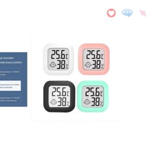 1/2pc LCD Digital Thermometer Hygrometer Indoor Room Electronic Temperature Humidity Meter Sensor Gauge Weather Station For Home