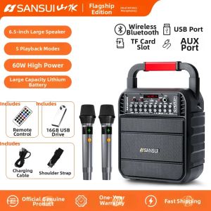 Sansui | Portable Large Volume K-Singing Soundbar