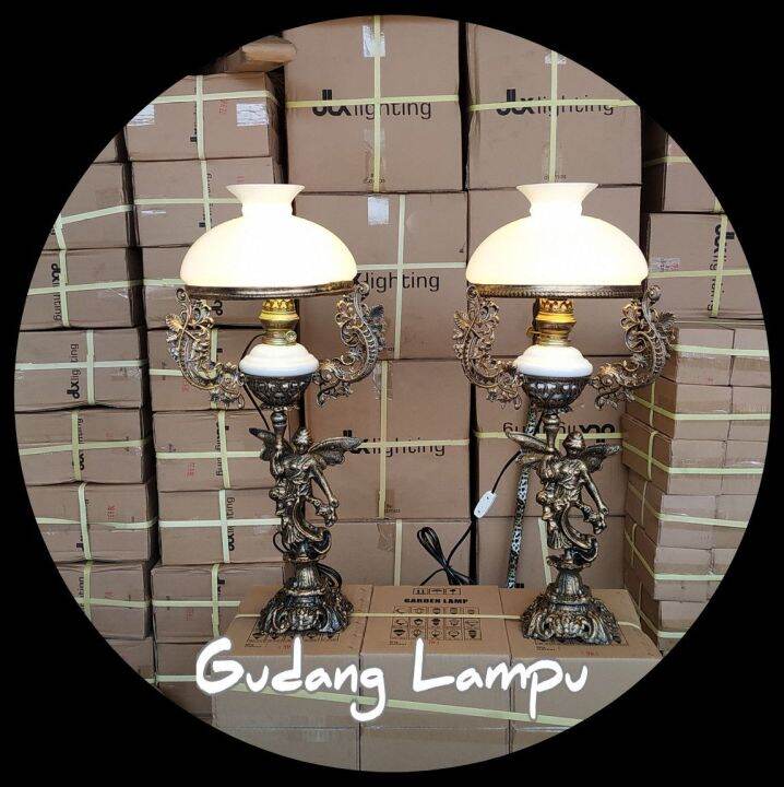 Lampu Meja Klasik Antik Jawa Betawi R28 | Lazada Indonesia