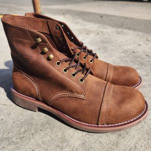 (Best Selling) Boots RED WING 8111 Iron Ranger Wild Crazy Horse Leather