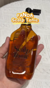 Fanda Scalp Tonic (100ml) Pure natural plant-based scalp nourishment for itchy scalp gray hair severe hair loss oily hair and flat greasy hair.