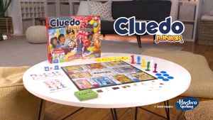 Hasbro Gaming Cluedo Junior with 2-Sided Board Game and 2 Games in 1